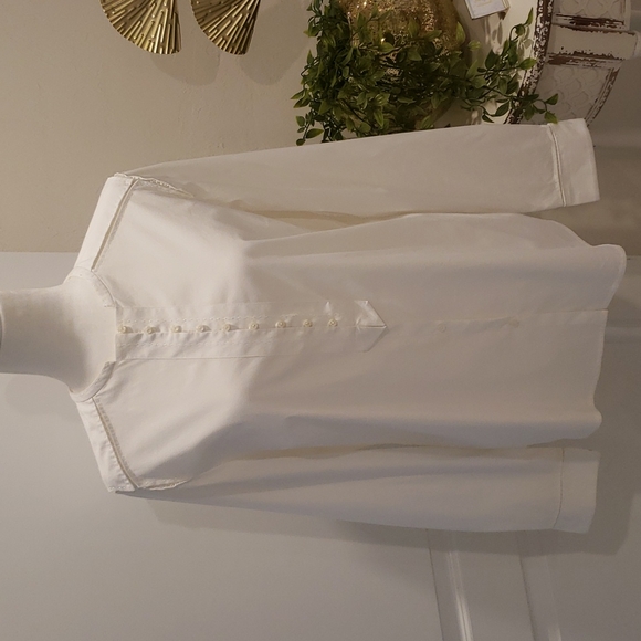 Elie Tahari Buttondown Blouse Size S - Picture 1 of 12